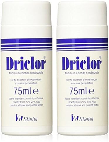 Driclor Antiperspirant Roll on 75ml (2 Pack)