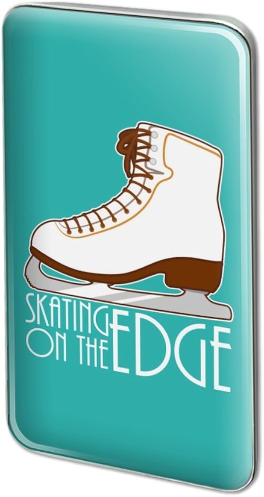 Amazon Com Graphics More Ice Skates Figure Skating Living Edge Rectangle Lapel Pin Tie Tack Jewelry