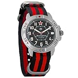 Vostok Komandirskie The Red Star of General Mechanical Mens Military Wrist Watch #431744