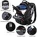 Large Bookbag,17Inch Laptop Backpack with Anti Theft Pocket for Men & Women,TSA Friendly Travel Laptop Backpack with Luggage Sleeve,Water Resistant College School Backpacks for Teen Boys & Girls,Black