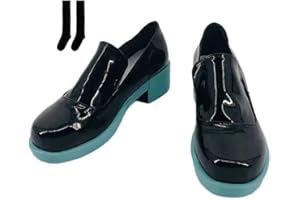 Nozfeon Anime Cosplay Shoes Project Sekai Colorful Stage Shoes Anime Boots Shoes for Girls with Accessory