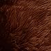 Chocolate Brown Shag Faux Fur Fabric 60
