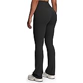 Aoxjox Mini Flare Leggings for Women Trinity Tummy Control High Waisted Wide Leg Yoga Pants 29"/31"/33"