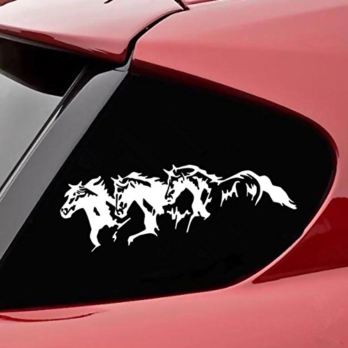 Finance Plan Big Promotion Running Horses Fashion Car Vehicle Self-Adhesive Sticker Waterproof Decal Decor