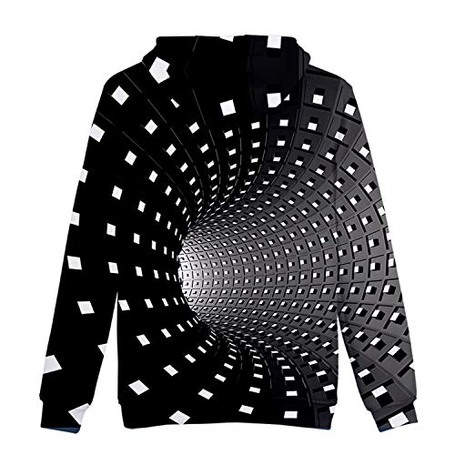 SanDish Unisex Hoodies 3D Print Pullover Hooded Sweatshirt Hoodies with Big Pockets