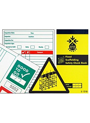 Good to Go Safety 51319 Fixed Scaffold Check Book