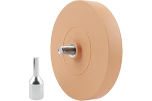 Rubber Eraser Wheel for Drill Kit with Drill Adapter,Multi-Purpose Car Sticker Remover for Cleaning Vinyl/Decals/Pinstripes,C