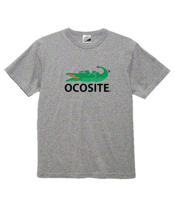 [OCOSITE] オコシテTシャツ 正規商標登録商品 半袖Tシャツ 面白い おもしろ パロディ プレゼント キッズ (3XL, 灰) の商品画像
