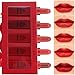 Molaxy 5 PCS Matte Velvety Lipstick set Waterproof Long Lasting Durable Lip Gloss Kit Beauty Cosmetics Makeup Set (Set 1)thumb 2