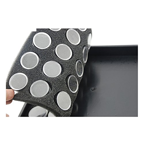 Generic 50 Pots Deluxe False Nail Art Storage Display Tip Case Nail Art Box Tool