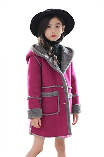 Amazon Lisa Pulster コート 子供服 キッズ 女の子 トレンチコート ガールズ 防寒 アウター ジャケット かわいい 春秋冬 コート ジャケット 通販