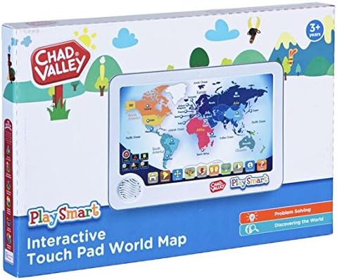 NEW PlaySmart Interactive Touch Pad World Map