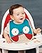 Skip Hop Zoo Little Kid and Toddler Tuck-Away Water Resistant Baby Bib, Multi Otis Owl