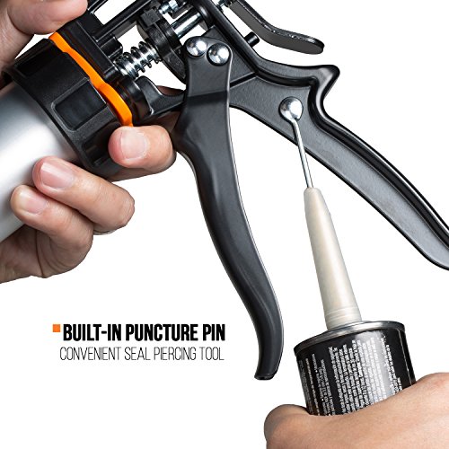 JES 20 oz. 26:1 High Thrust Sausage and Bulk Caulk Gun