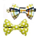 Business Cat Bow Tie - 2 Piece Set with Breakaway Collar (The Chairman Set)