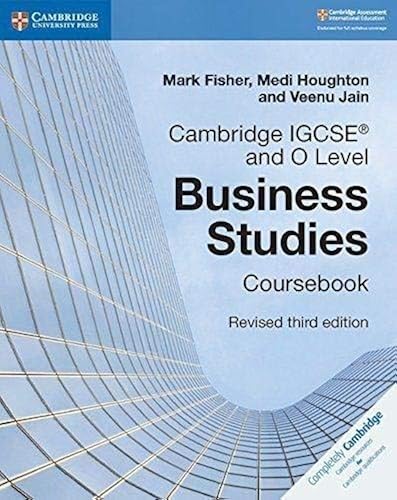 Download Cambridge IGCSE® and O Level Business Studies Revised Coursebook PDF
