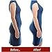 Larry&Marry Butt Lift Booster Booty Lift Panty Tummy Control Enhancer Body Shaper Black XL/2XL(Fit Waist 28