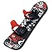 Grizzly Snow 95cm Deluxe Kid's Beginner Red and Black Snowboard