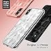 Ringke Air Prism Designed for iPhone X Case, 3D Contemporary Design Flexible TPU Cover for iPhone X Case, iPhone 10 (Not Compatible with iPhone Xs) - Rose Gold