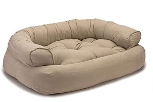 Snoozer Pet Products - Overstuffed Luxury Dog Sofa | Small - Buckskin