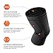 CAMBIVO 2 Pack Knee Braces for Knee Pain, Knee Compression Sleeve for Men and Women, Knee Support for Meniscus Tear, Running, Weightlifting, Workout, ACL, Arthritis, Joint Pain Relief (Black, XX-Large)