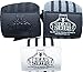 Bear Grips Gray Series, White Series Wrist-Wraps, Extra-Strength Wrist Support, Wrist Brace for Workouts (Gray, White & Black, Sizes: 12