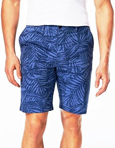 Tommy Hilfiger Mens Phil Floral Shorts Bayhead Sping Bas Blue, 31W