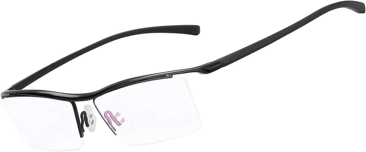 Customize Prescription Glasses Men Plain Eyeglasses with TR90 Unbreakable Frame