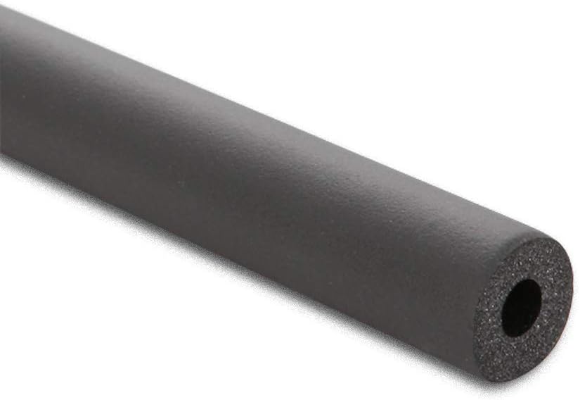 Black Insulation Pipe, 7/8" ID x 5/8" Wall x 6Ft Pipe Insulation Foam Tube