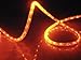 10Ft Rope Lights; Orange (Deep Amber) LED Rope Light Kit; 1.0