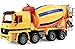 Click N’ Play Friction Powered Jumbo Cement Truck Construction Toy Vehicle for Kids