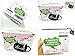 DOYOLLA Lovely Cute Little Black Cat Coffee Milk Ceramic Mug Cup (Black)