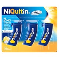 NiQuitin 2mg Minis Citrus Lozenges - Citrus Flavour (3 x Pack of 20 Minis Nicotine Lozenges) - Smoking Craving Relief in Just 3 Minutes* - On The Go - Pocket Sized Containers.