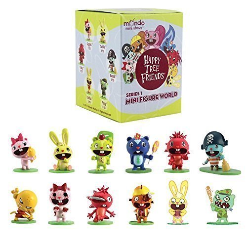 New Happy Tree Friends Figures Toys Games Mini Figure World Blind Box Series 1