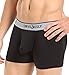 Obviously Naked Boxer Brief 3 inch Leg (Large, Black)