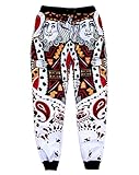 Unisex King of Diamonds Poker Cards Sweatpants Joggers Sportswear Pants Bandana