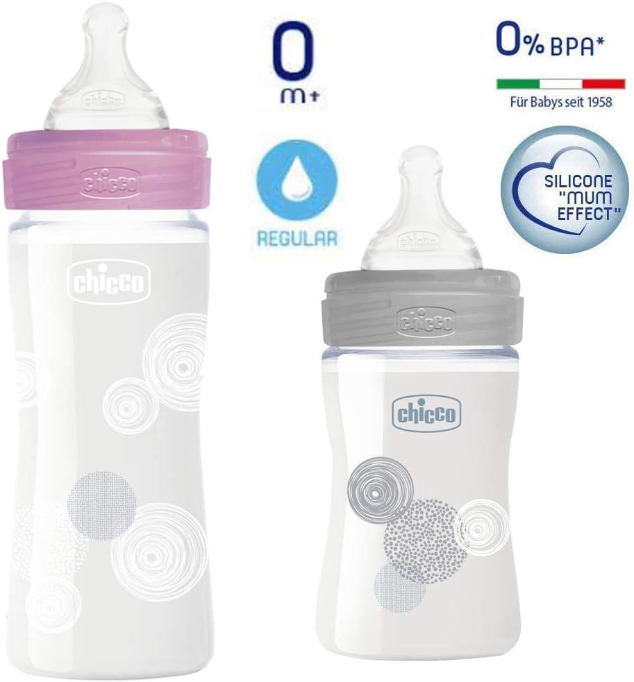 chicco glass feeding bottle 150ml