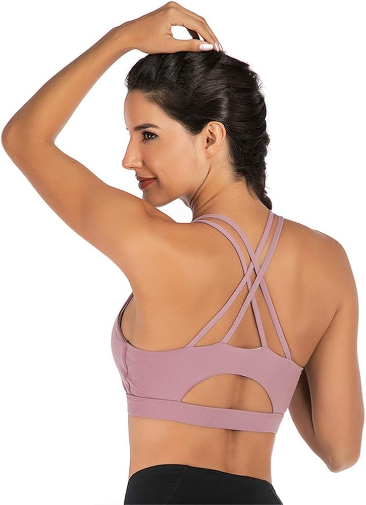 plus size cross back bra