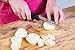 MaKa 6-In-1 Multipurpose Stainless Steel Kitchen Cutter with Built-In Cutting Board