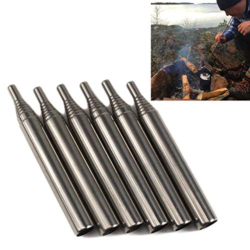 Sumerlly Outdoor Pocket Bellow Collapsible Fire Tools Kit Camping Survival Blow Fire Tube - Thumbnail 7