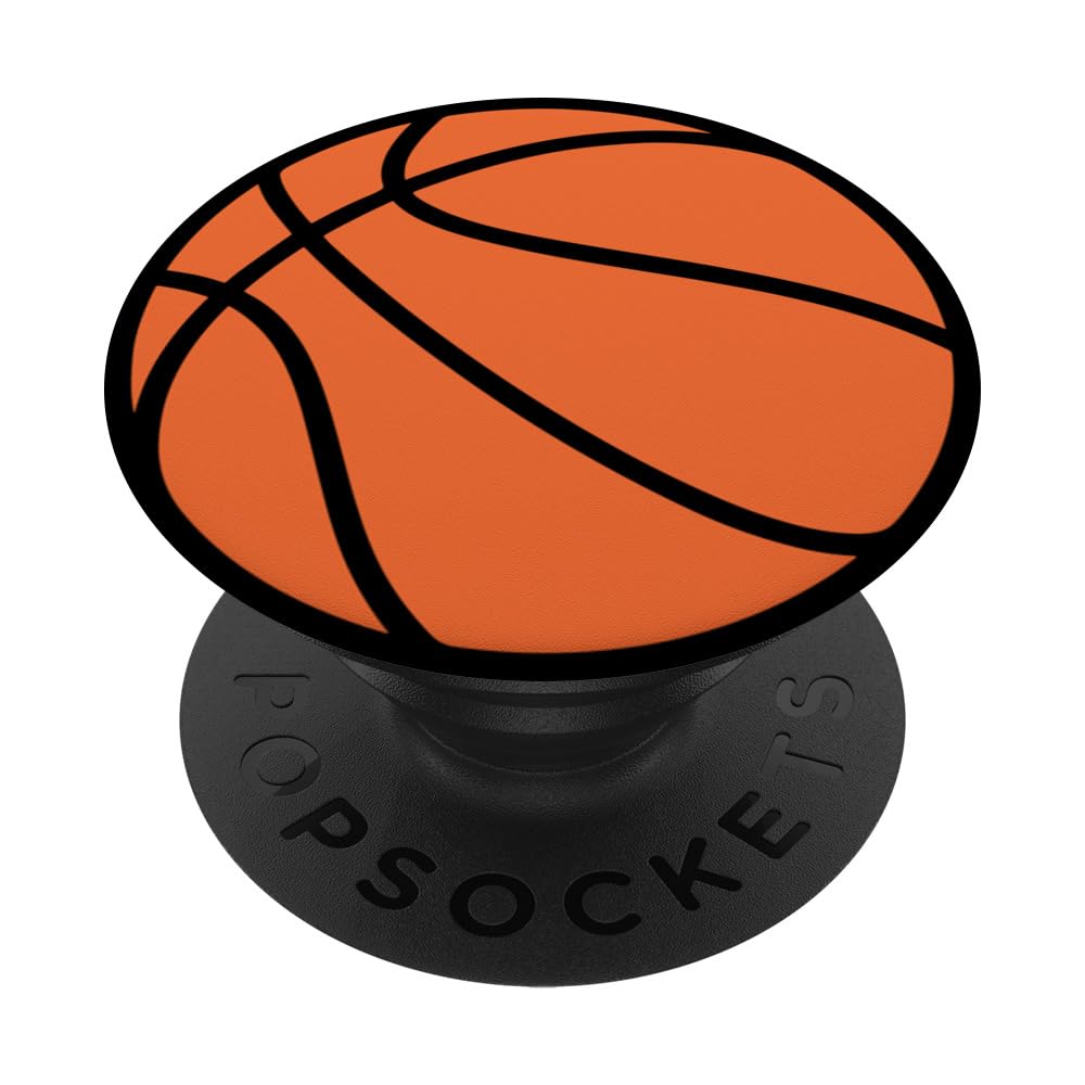 Basketball gifts basketball player basketball pattern PopSockets Swappable PopGrip