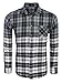 Coofandy Casual Long Sleeve Slim Fit Plaid Shirt Button Down Shrits
