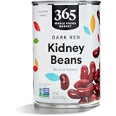 365 by Whole Foods Market, Dark Red Kidney Beans, No Salt Added, 15.5 oz