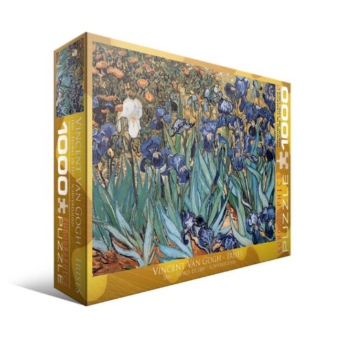 EuroGraphics Irises by Vincent Van Gogh Puzzle (1000-Piece)