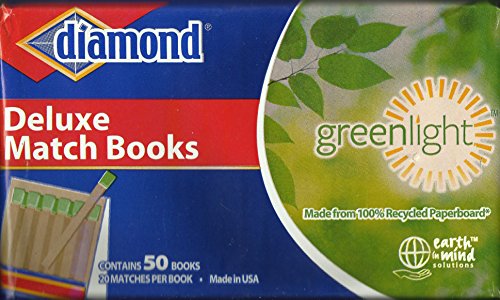 Diamond Deluxe Match Books (1000 matches total)