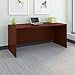 Bush Business Furniture Series C 66W x 30D Office Desk in Mahogany