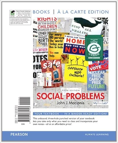Amazon Com Social Problems Books A La Carte Edition 5th Edition Macionis John J Books
