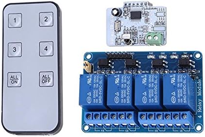Taoytou 4CH 6 Button Infrared IR Remote Control Relay Module Control Board Switch