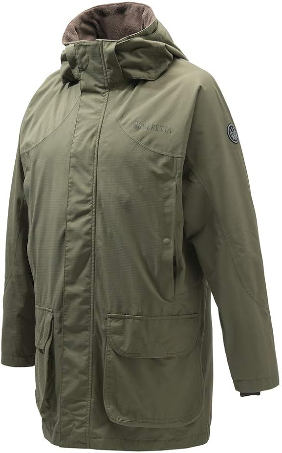 BERETTA GU014 Aria Shooting Waterproof Jacket Green Amazon.co.uk Clothing