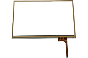 Micarun Touch Screen Digitizer Glass on Navigation Radio LCD 7 inch 4 Pin Replacement for Toyota Prius 2004-2009 Replaced OE# LTA070B510F LTA070B511F LTA070B512F